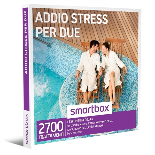 SMARTBOX 847917-3 Addio Stress Per Due 1 Esperienza Relax Percorsi Benessere Per 2 Pesone