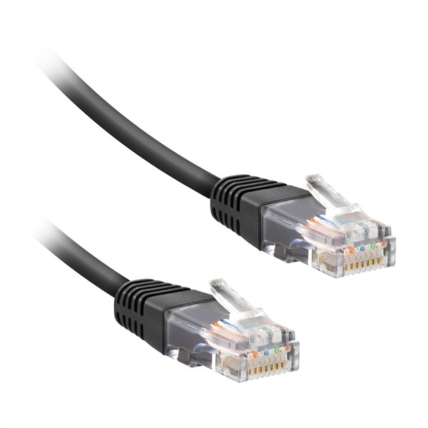 EKON ECITLAN5E10GY Cavo Di Rete Per Pc Utp Cat 5, Connettori Rj45 Grigio1 Metro