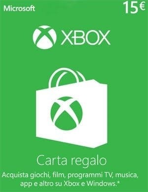 MICROSOFT XBOX 15 EURO Ricarica Xbox 15 Euro