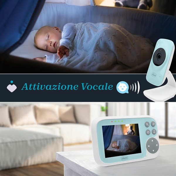 CHICCO PUERICULTURA LEGGERA 11479 Video Baby Monitor Start