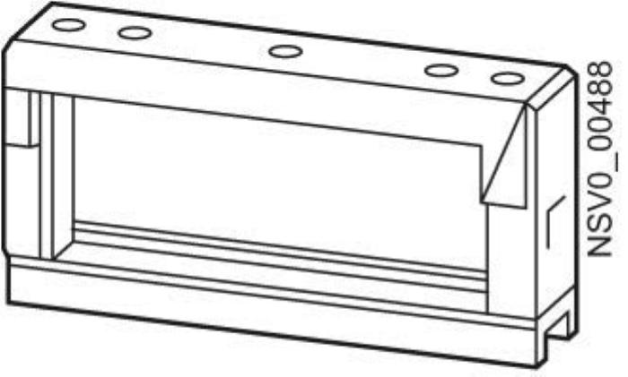 BD2-1250-BB_STAFFA DI FISSAGGIO X B