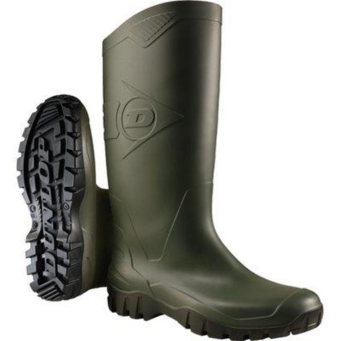 STIVALE PVC GINOCCHIO DANE DUNLOP VERDE TAGLIA 41