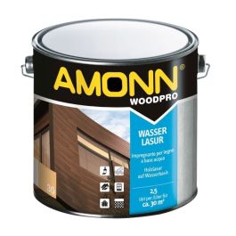 Amonn wasserlasur impregnante ad acqua per il legno noce chiaro lt 20