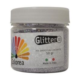 Glitter iridescenti in polvere  colore verde gr.50