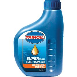 Olio 4t minerale 15w40 supermulti tamoil lt 1 sae 15w40 conf. da 12pz