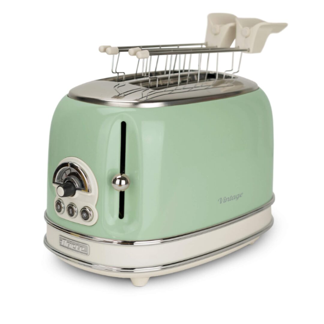 TOSTAPANE ARIETE 2 FETTE 810 WATT 6 LIVELLI DI COTTURA – 155 VERDE