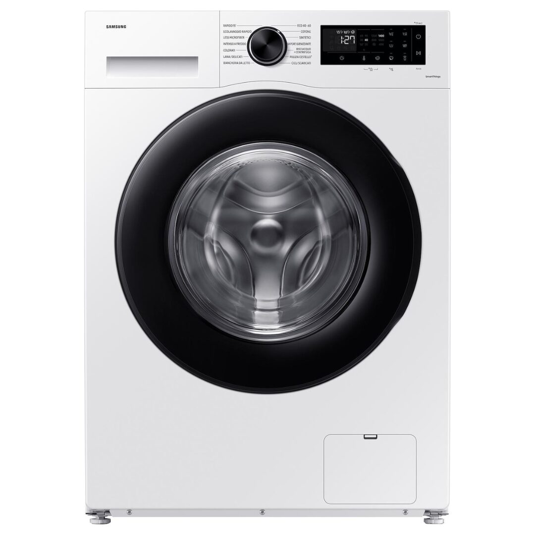 Lavatrice SAMSUNG 11 Kg Classe A Profondità 60 cm Centrifuga 1400 giri Inverter Vapore Ecolavaggio – WW11DG5B25AE