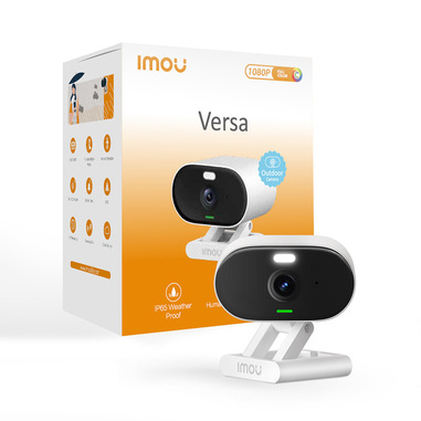 Imou Versa Telecamera 2MP Wi-Fi da interno/esterno con sirena e faretto