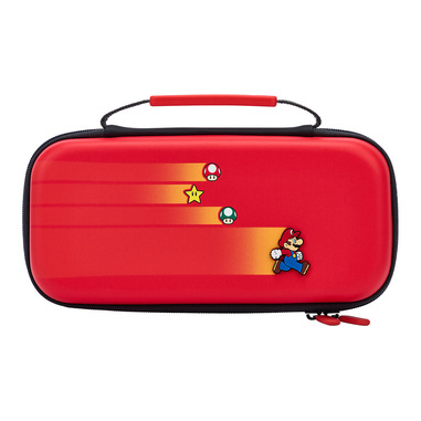 PowerA 1526546-01 custodia per console portatile Cover Nintendo Feltro, Gomma Rosso