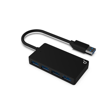 IOPLEE HPG-HC34A hub di interfaccia USB 3.2 Gen 1 (3.1 Gen 1) Type-A 5000 Mbit/s Nero