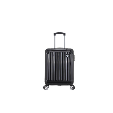 Joia Home A9622CABINANERA bagaglio Trolley Guscio rigido Nero Metallo, Policarbonato (PC), Poliestere