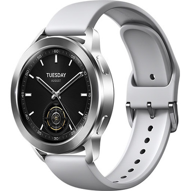 Xiaomi Watch S3 3,63 cm (1.43″) AMOLED 47 mm Digitale 466 x 466 Pixel Touch screen Argento GPS (satellitare)