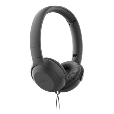 Philips TPV UH 201 BK Auricolare Cablato A Padiglione Musica e Chiamate Nero