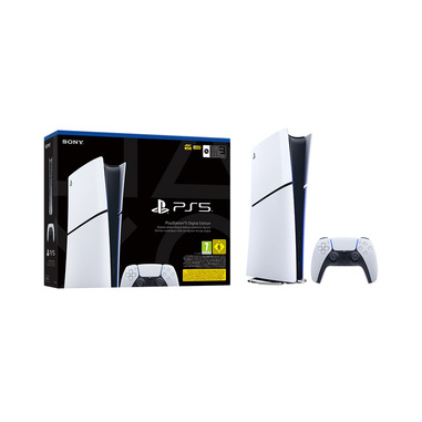 Sony PlayStation 5 Slim Digital 1,02 TB Wi-Fi Nero, Bianco