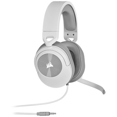 Corsair HS55 STEREO Auricolare Cablato A Padiglione Giocare Bianco