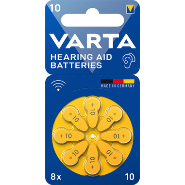 Varta 4043752393729 batteria per uso domestico Batteria monouso 10 Zinco-aria