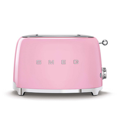 Smeg Tostapane 50’s Style – Rosa LUCIDO 2×2 – TSF01PKEU