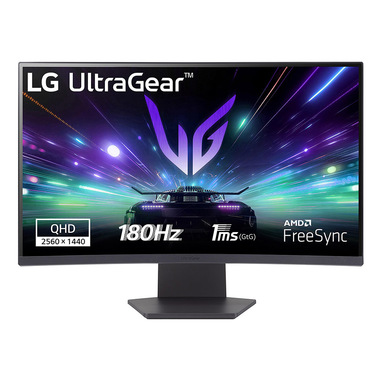 LG Monitor Gaming UltraGear 27GS60QN da 27″ Quad HD Curvo 1ms 180Hz