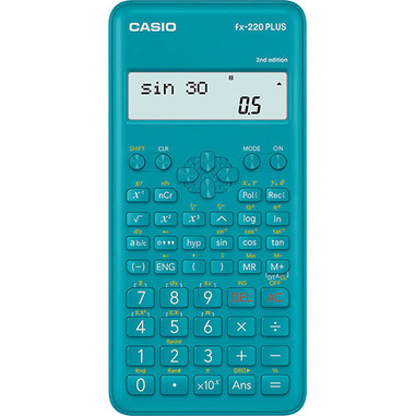 Casio FX-220 Plus calcolatrice Tasca Calcolatrice scientifica Blu