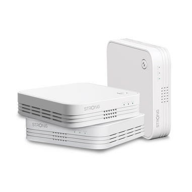 Strong WI-FI MESH HOME TRIO PACK 1200 Dual-band (2.4 GHz/5 GHz) Wi-Fi 5 (802.11ac) Bianco 3 Interno