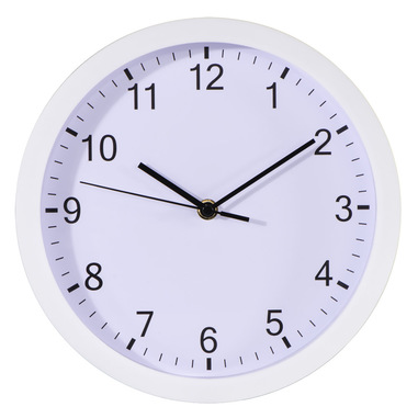 Hama Orologio da muro Pure, 25 cm, movimento silenzioso, bianco