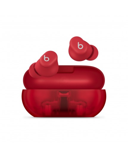 Apple Beats Solo Buds – Auricolari true wireless – Rosso trasparente