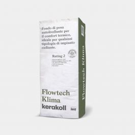 Fondo di posa autolivellante flowtech klima 25 kg kerakoll