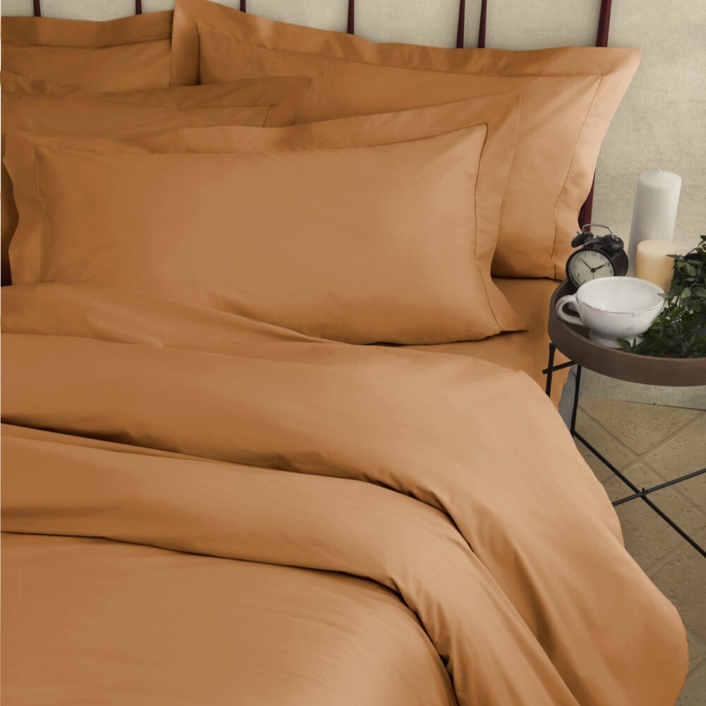 Coppia di federe 52×80 Camillatex NK COLOR colore Arancione Albicocca