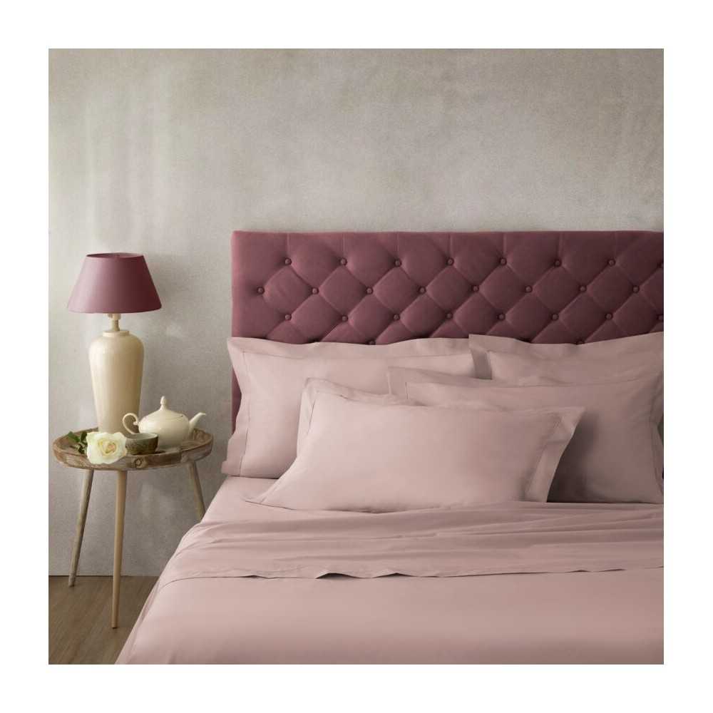 Coppia di federe 52×80 Camillatex NK COLOR colore Rosa Ceramic