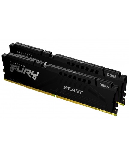 Kingston Technology FURY 32 GB 5200 MT/s DDR5 CL40 DIMM (Kit da 2) Beast Black