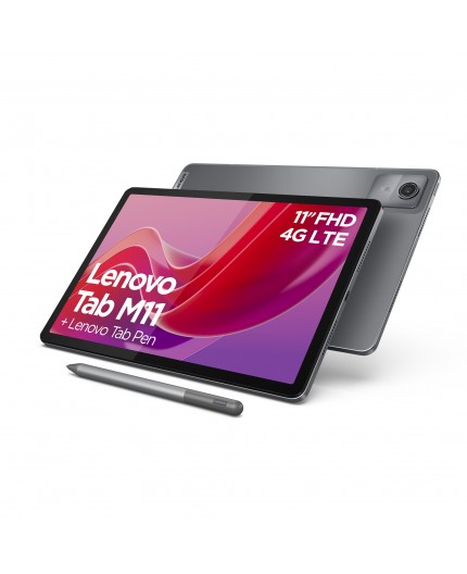 Lenovo Tab M11 4G Mediatek LTE 128 GB 27,9 cm (11″) 4 GB Wi-Fi 5 (802.11ac) Android 13 Grigio