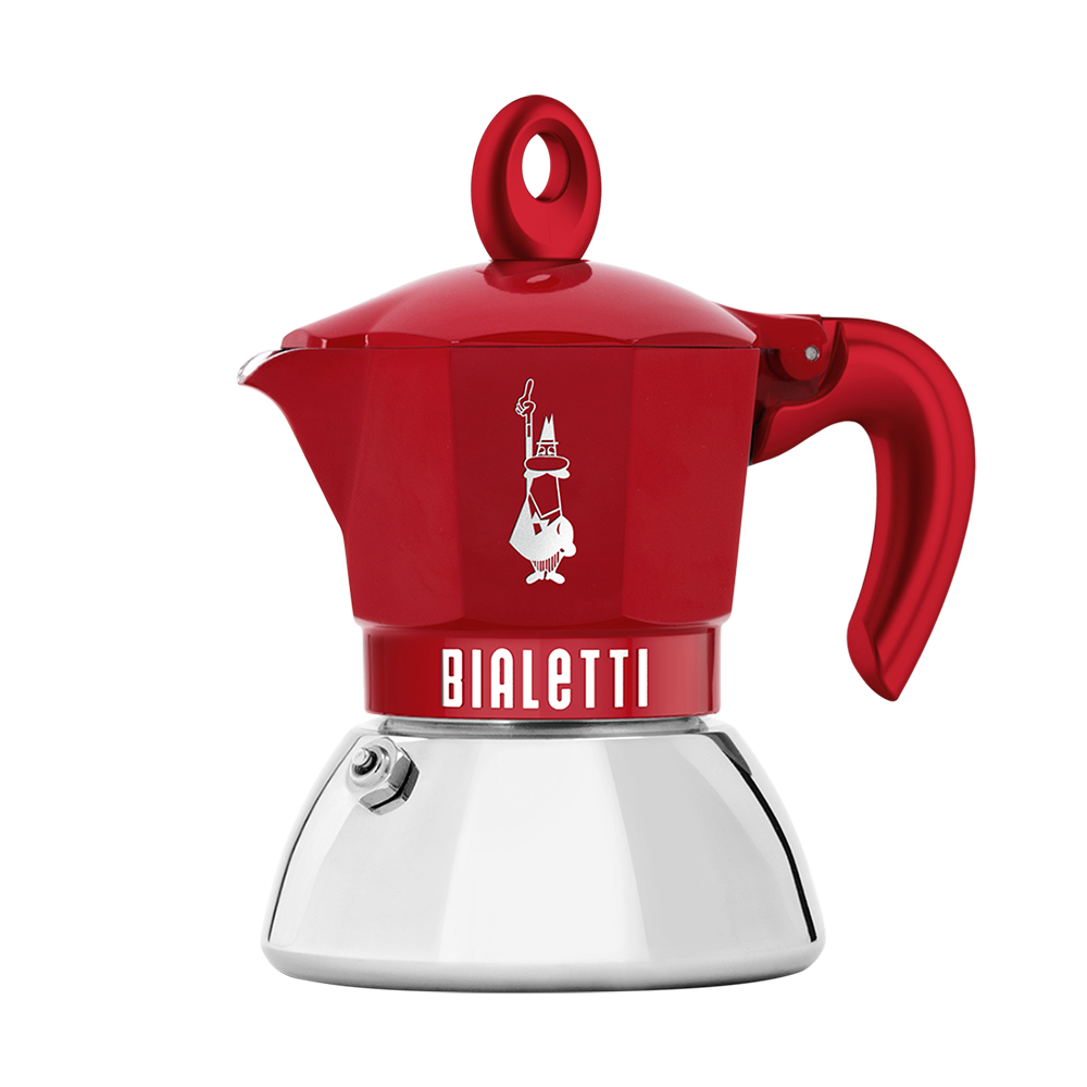 Moka 2 Tazze Induction Exclusive Red – Bialetti