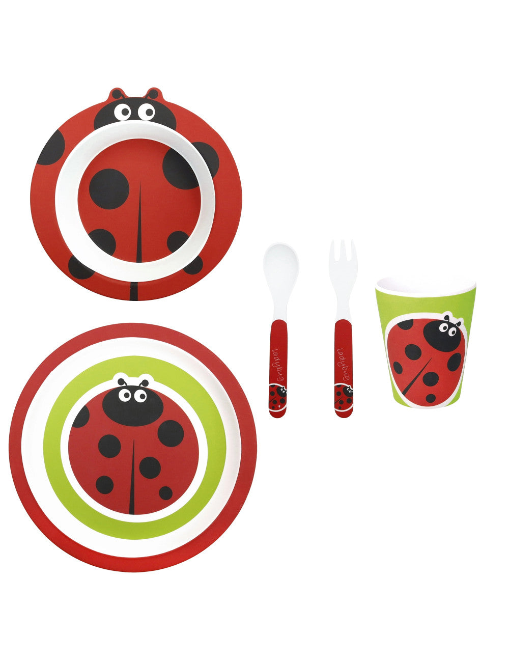 Set Pappa Baby 5 pz Coccinella – Brandani