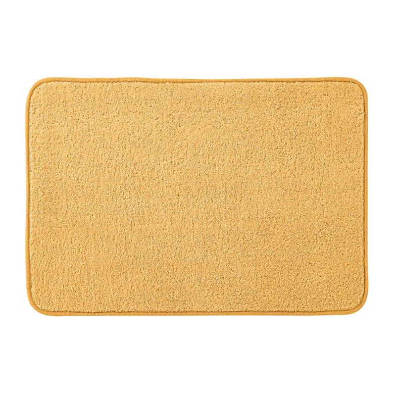 Tappeto bagno giallo 60×40 cm in microfibra antiscivolo Spring