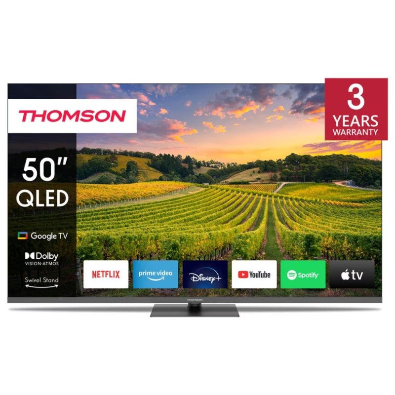 Thomson 50QG5C14 Tv 50′ Smart TV Google TV Mini LED Ultra HD 4K Wi-Fi