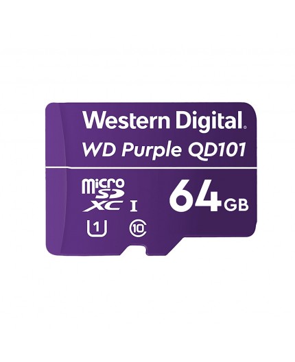 Western Digital WD Purple SC QD101 64 GB MicroSDXC Classe 10